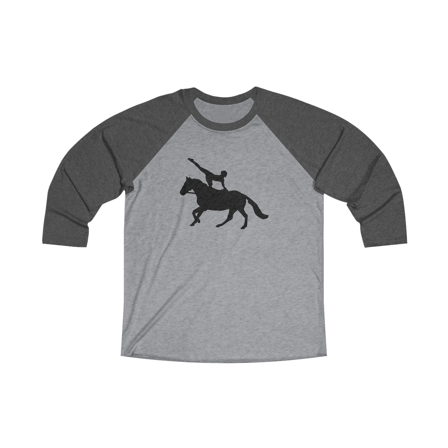 Trick Riding 3\4 Raglan Tee