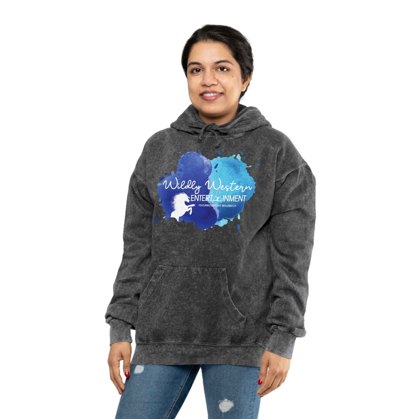 Unisex Mineral Wash Hoodie