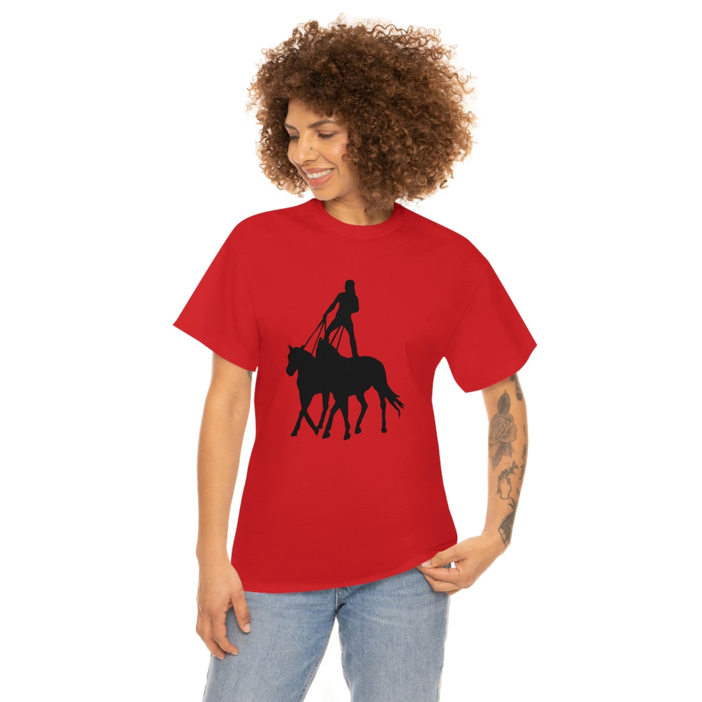 Roman Riding Cotton Tee