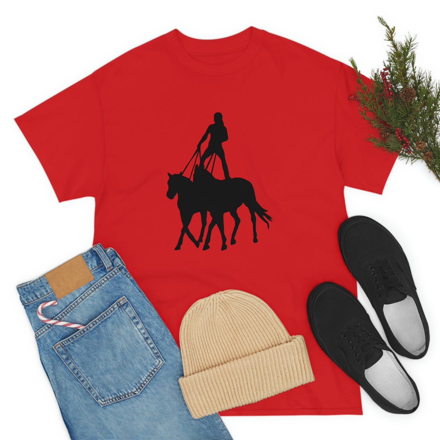 Roman Riding Cotton Tee