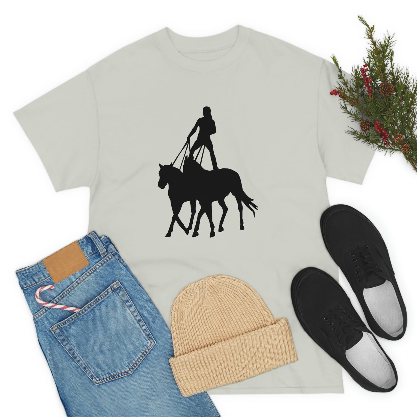 Roman Riding Cotton Tee