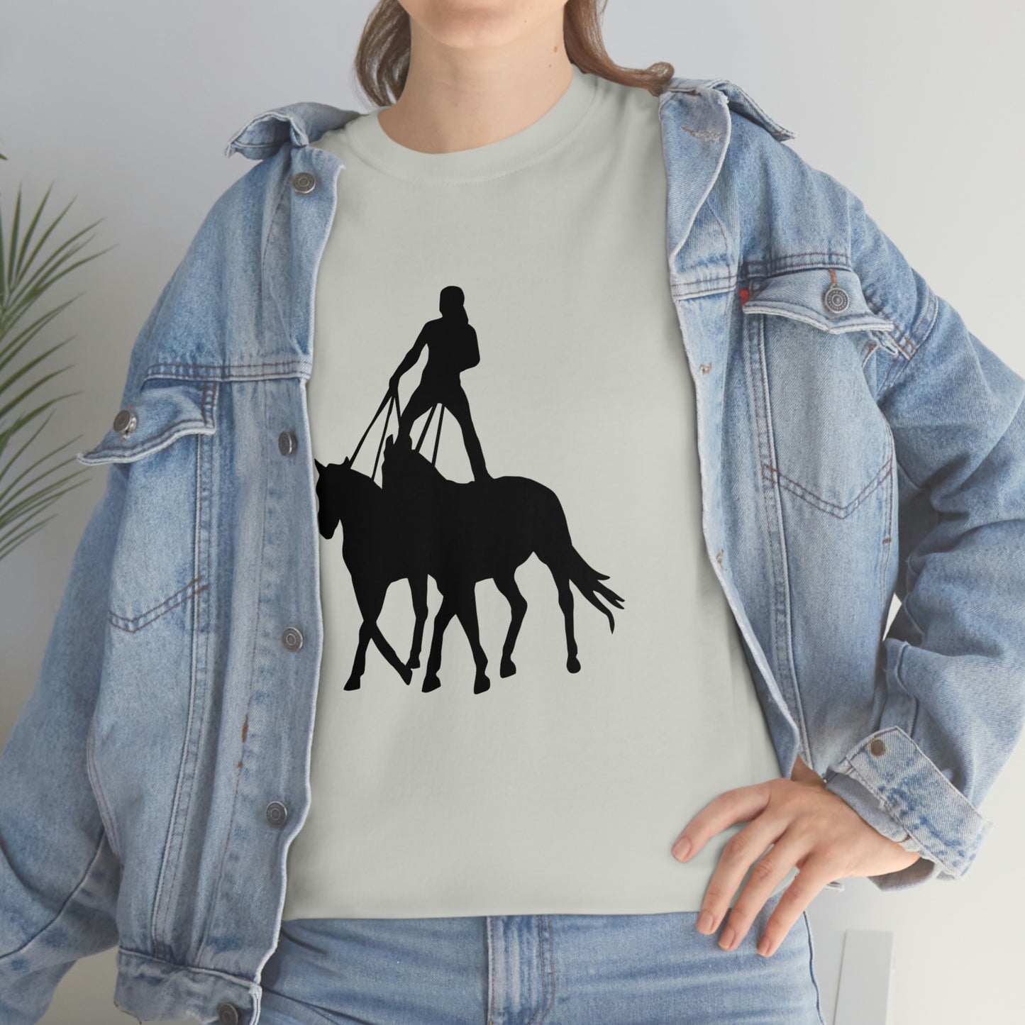 Roman Riding Cotton Tee