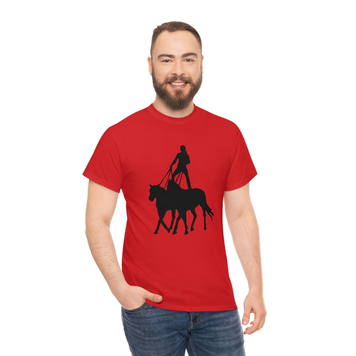 Roman Riding Cotton Tee