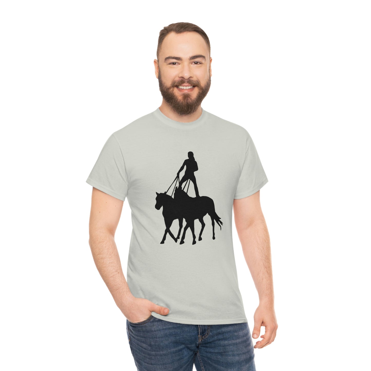 Roman Riding Cotton Tee