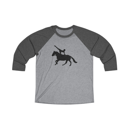 Trick Riding 3\4 Raglan Tee