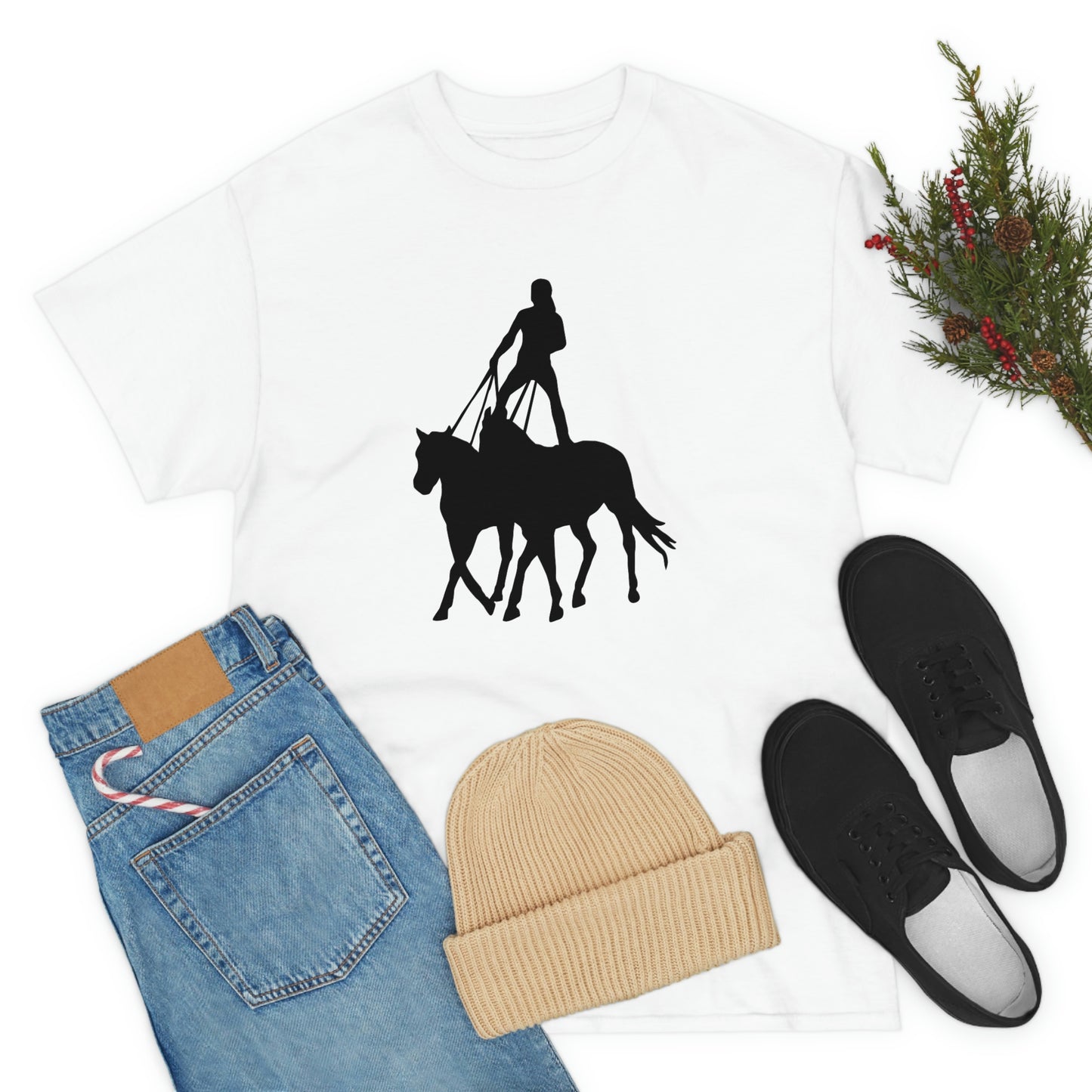 Roman Riding Cotton Tee
