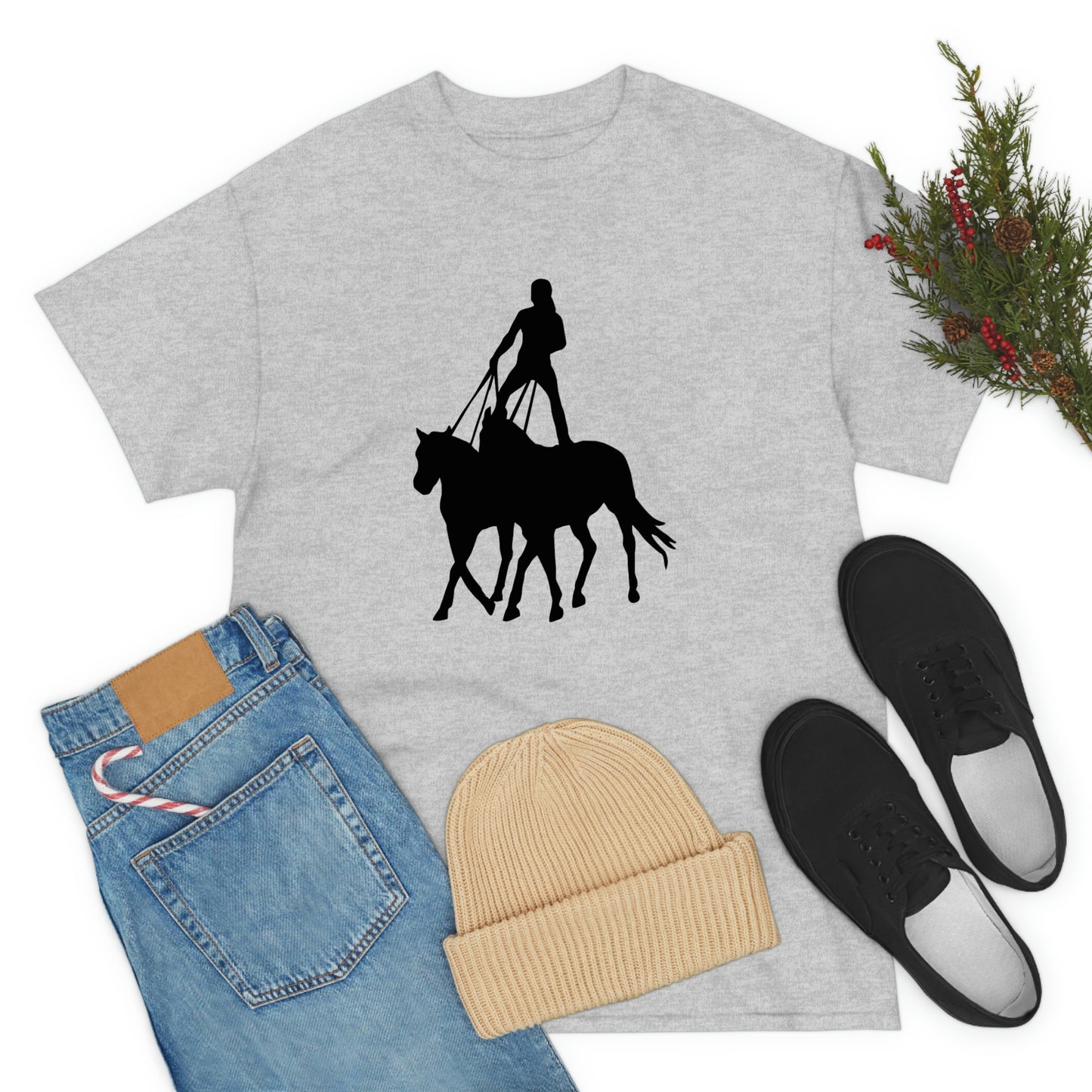 Roman Riding Cotton Tee