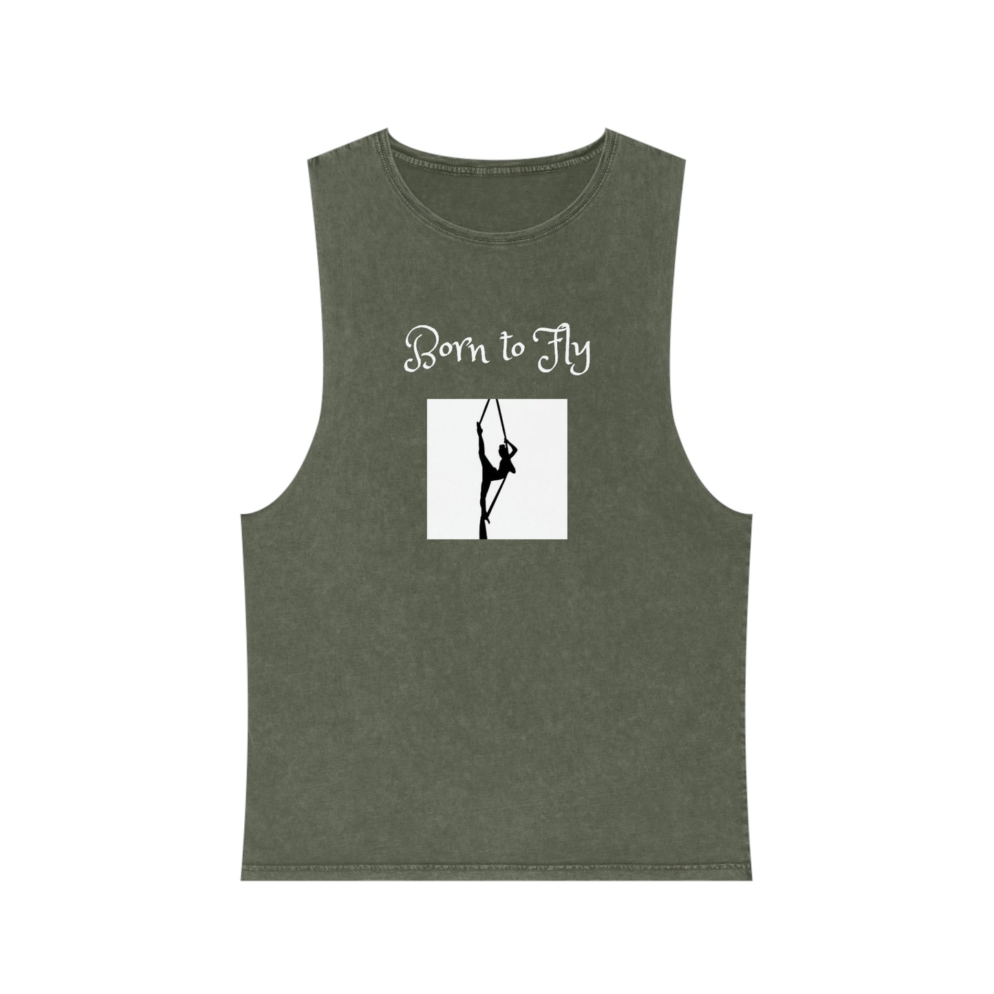 Born to Fly Stonewash Tank Top