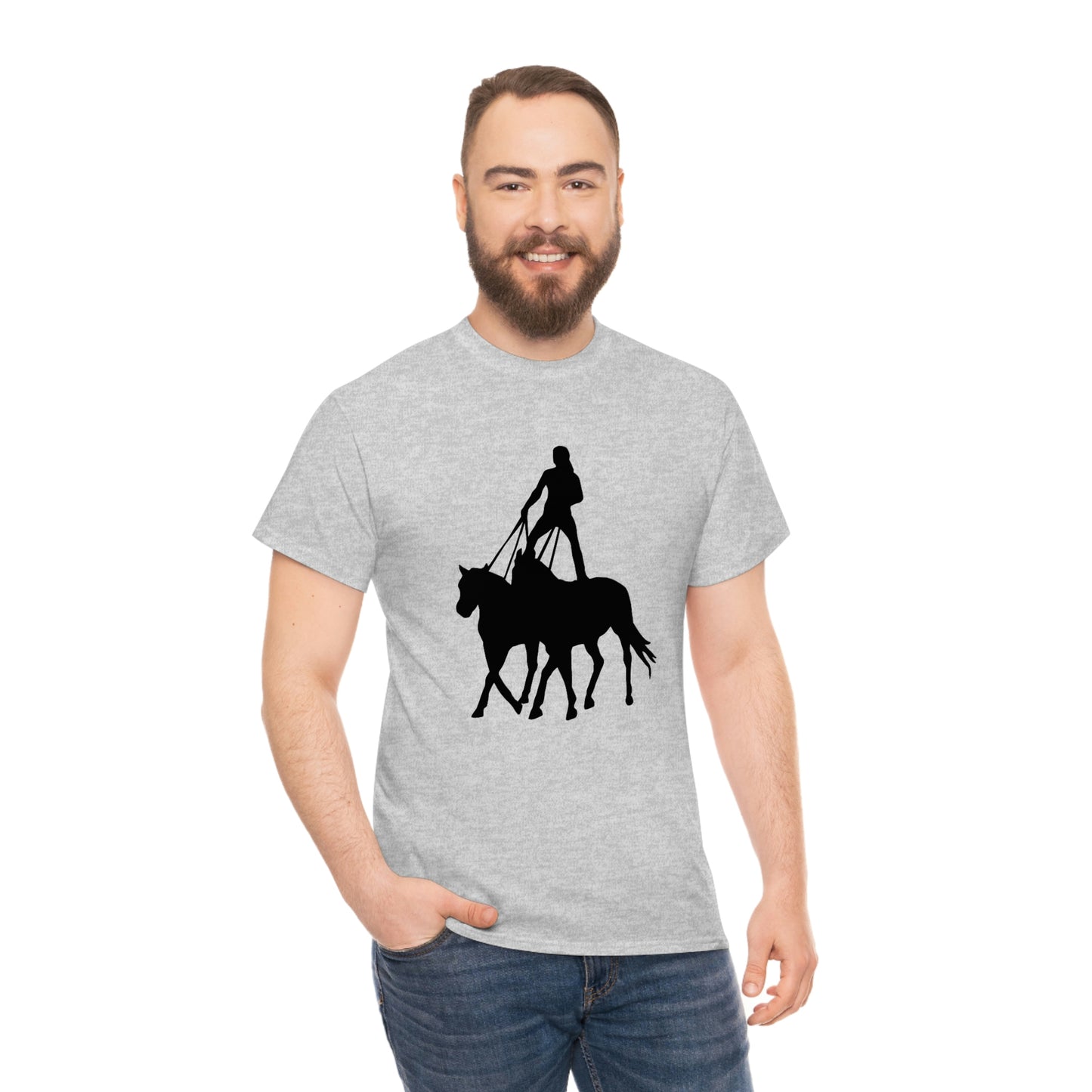 Roman Riding Cotton Tee