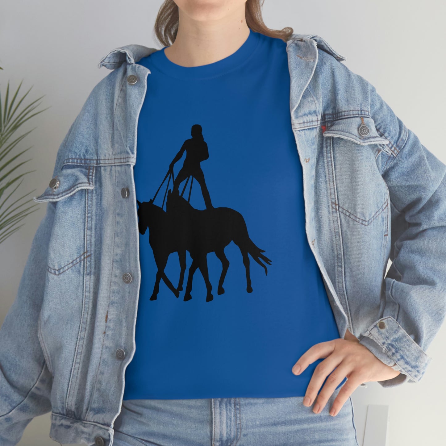 Roman Riding Cotton Tee