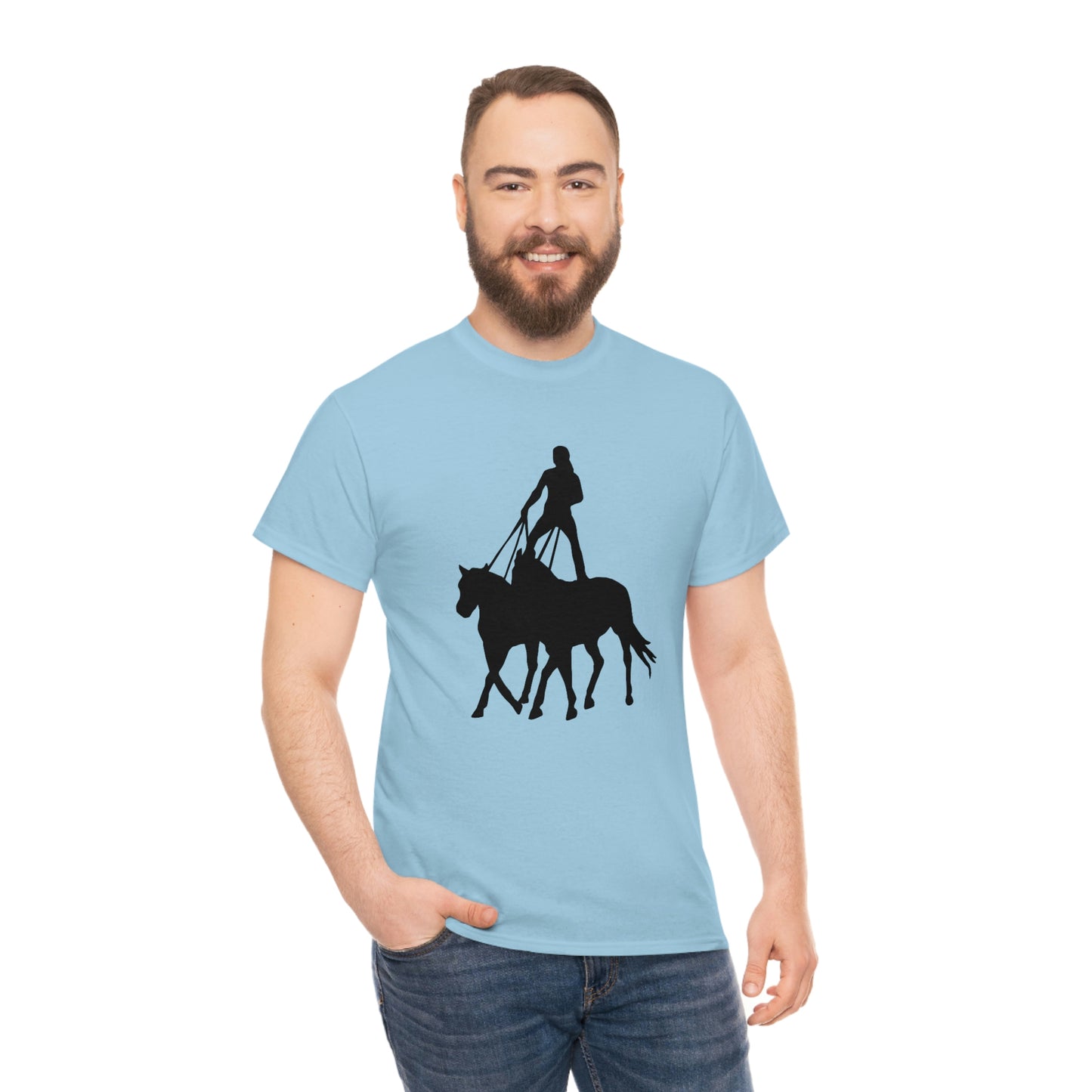 Roman Riding Cotton Tee