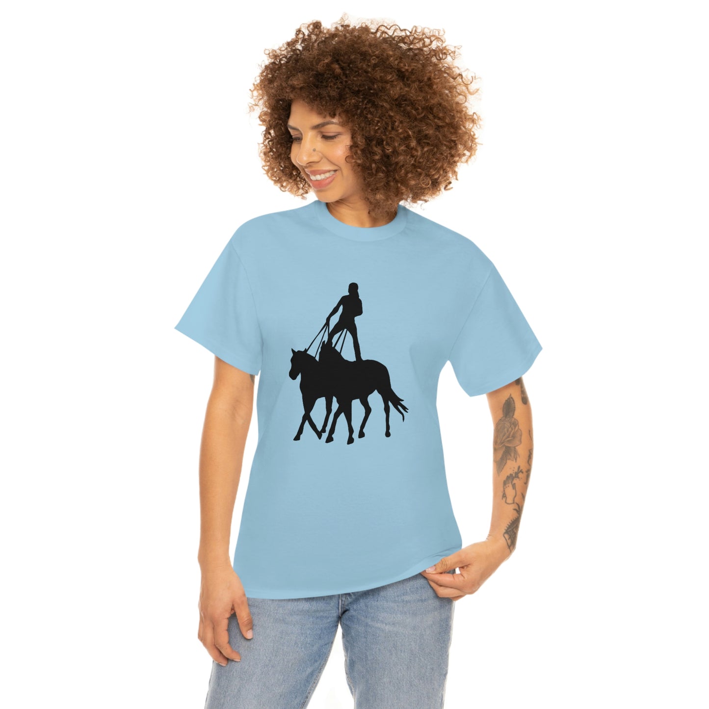 Roman Riding Cotton Tee