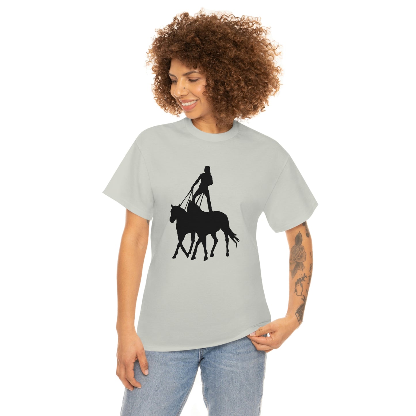 Roman Riding Cotton Tee