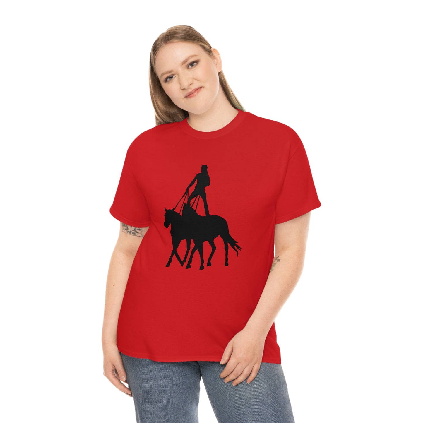 Roman Riding Cotton Tee
