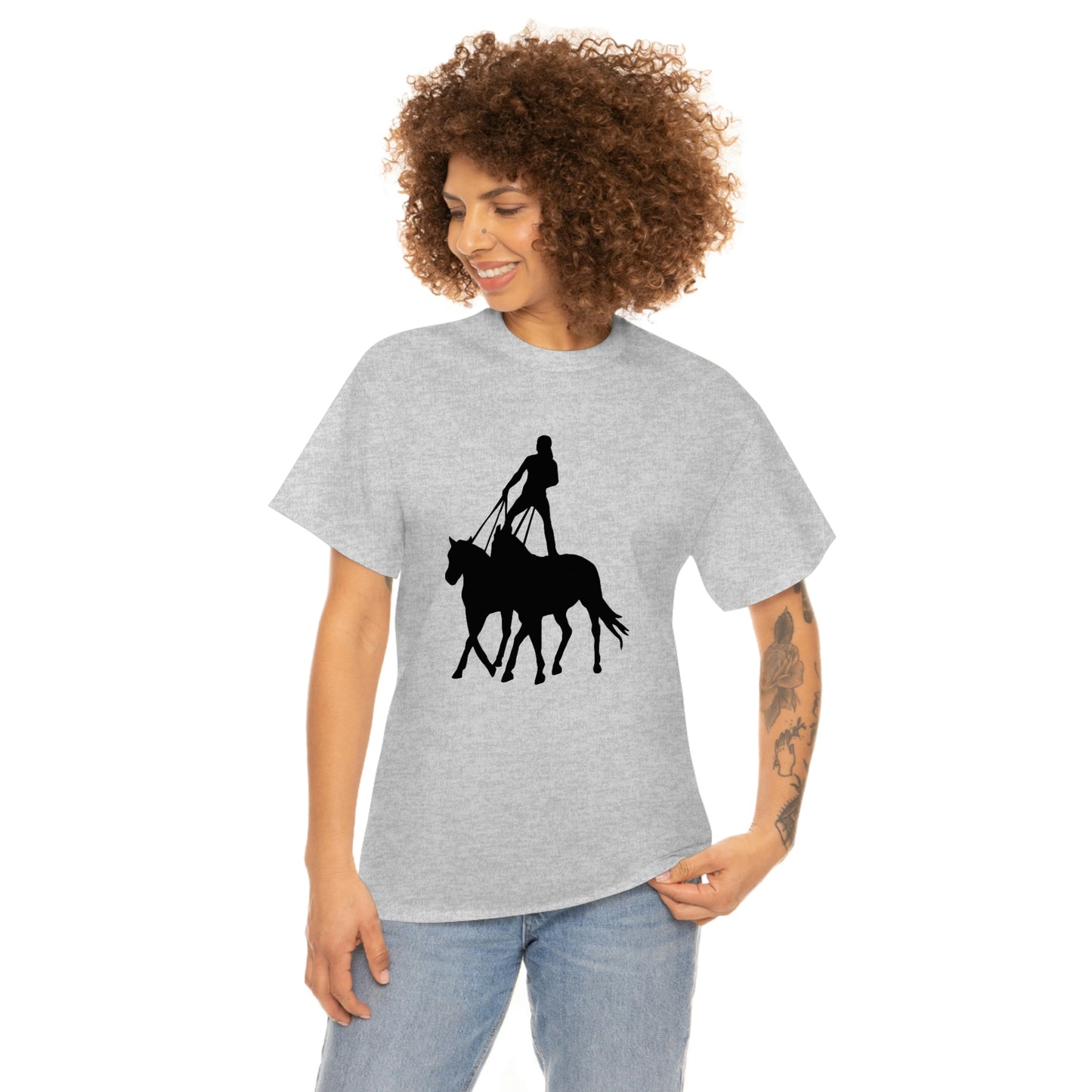 Roman Riding Cotton Tee