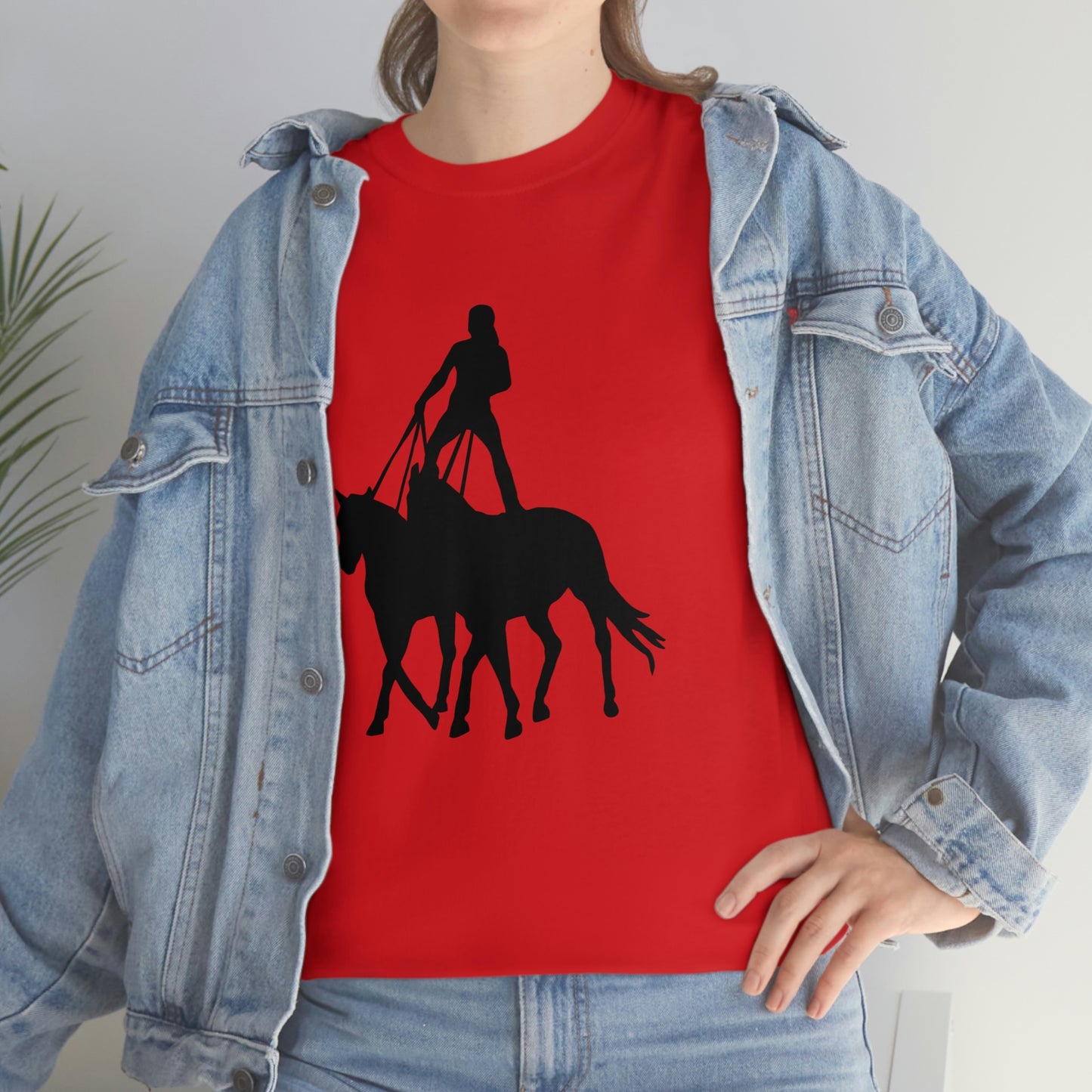 Roman Riding Cotton Tee