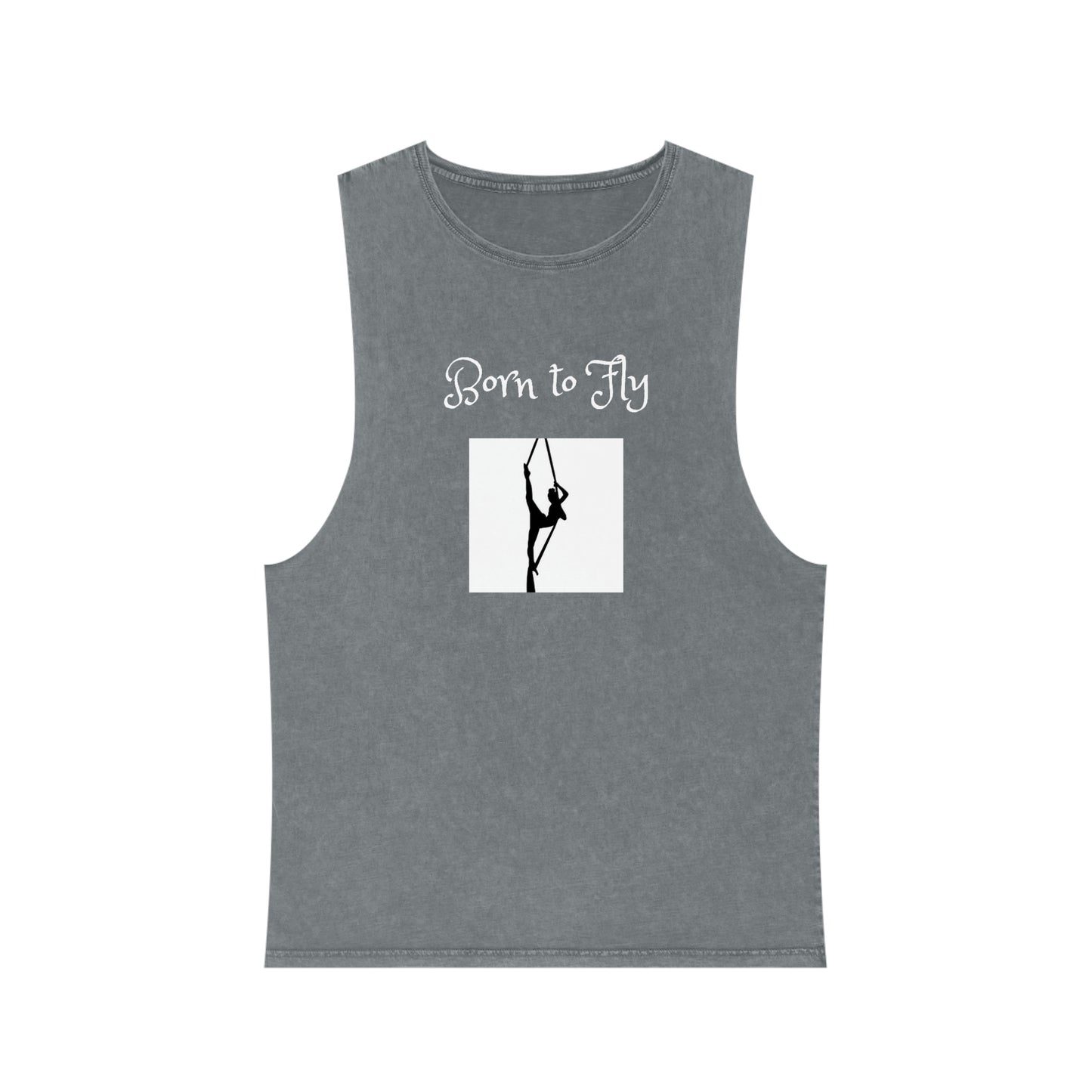 Born to Fly Stonewash Tank Top