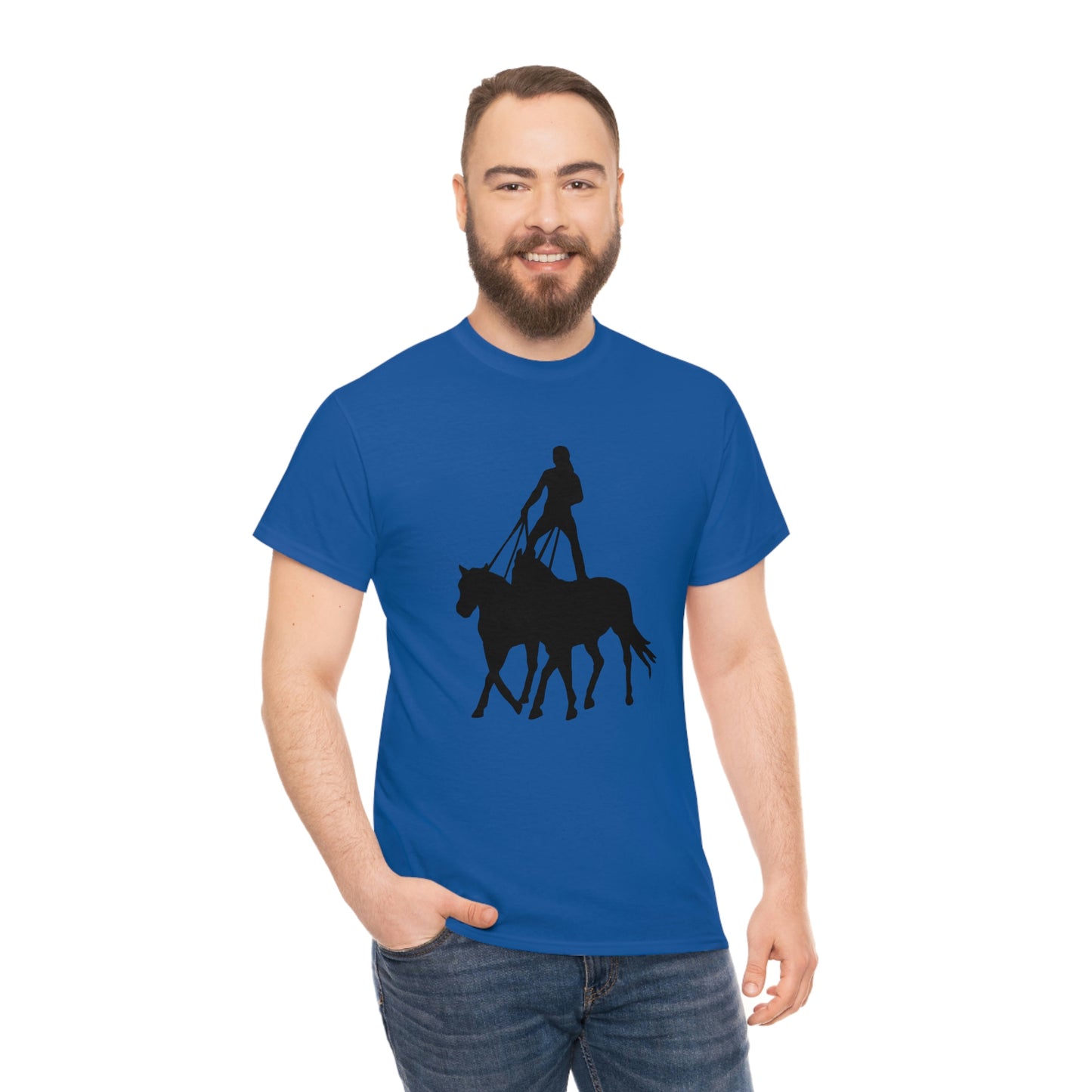 Roman Riding Cotton Tee