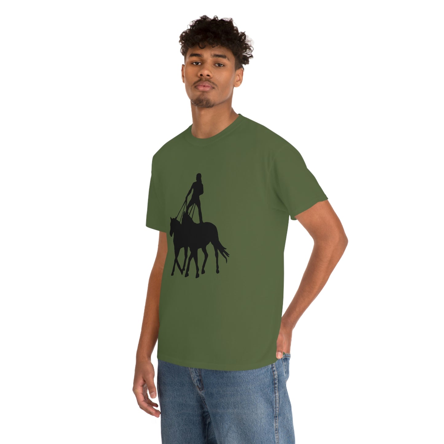 Roman Riding Cotton Tee