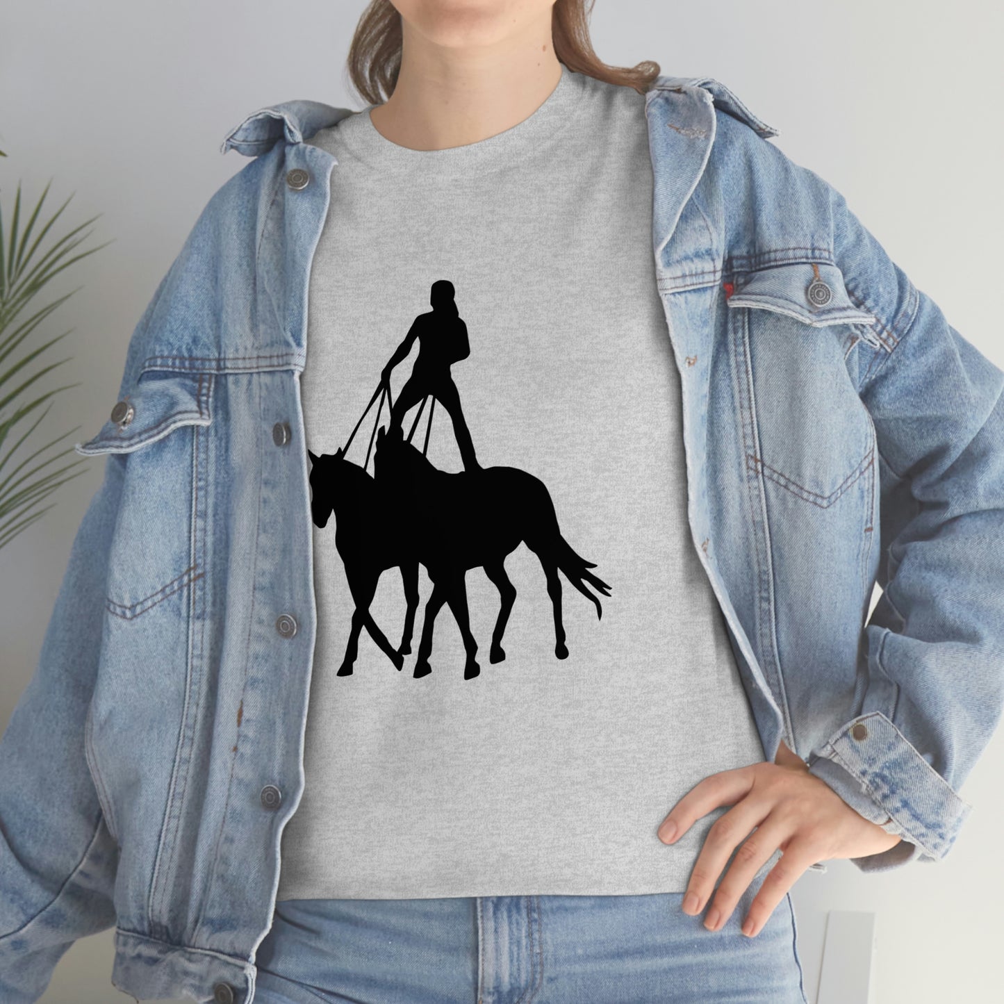 Roman Riding Cotton Tee