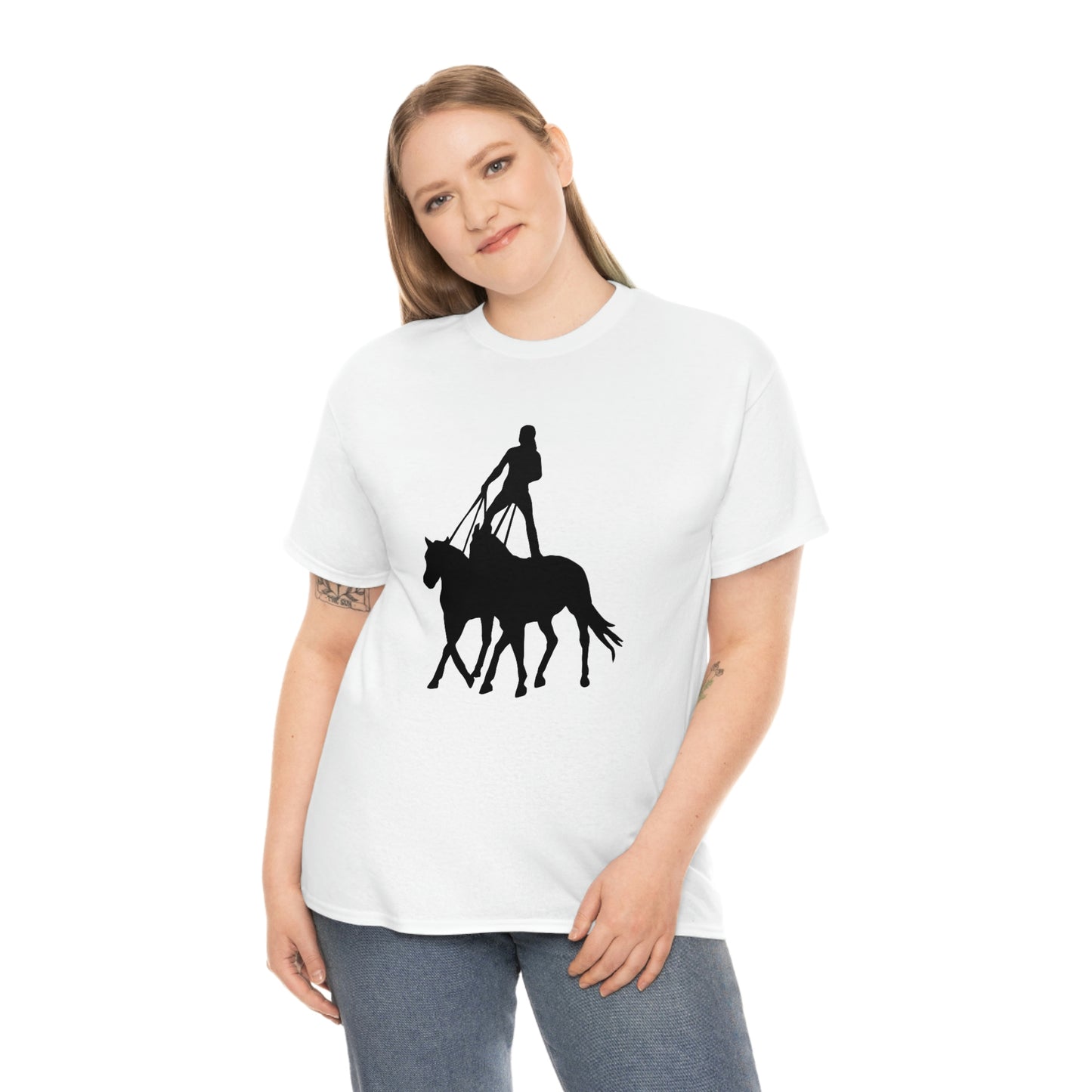 Roman Riding Cotton Tee