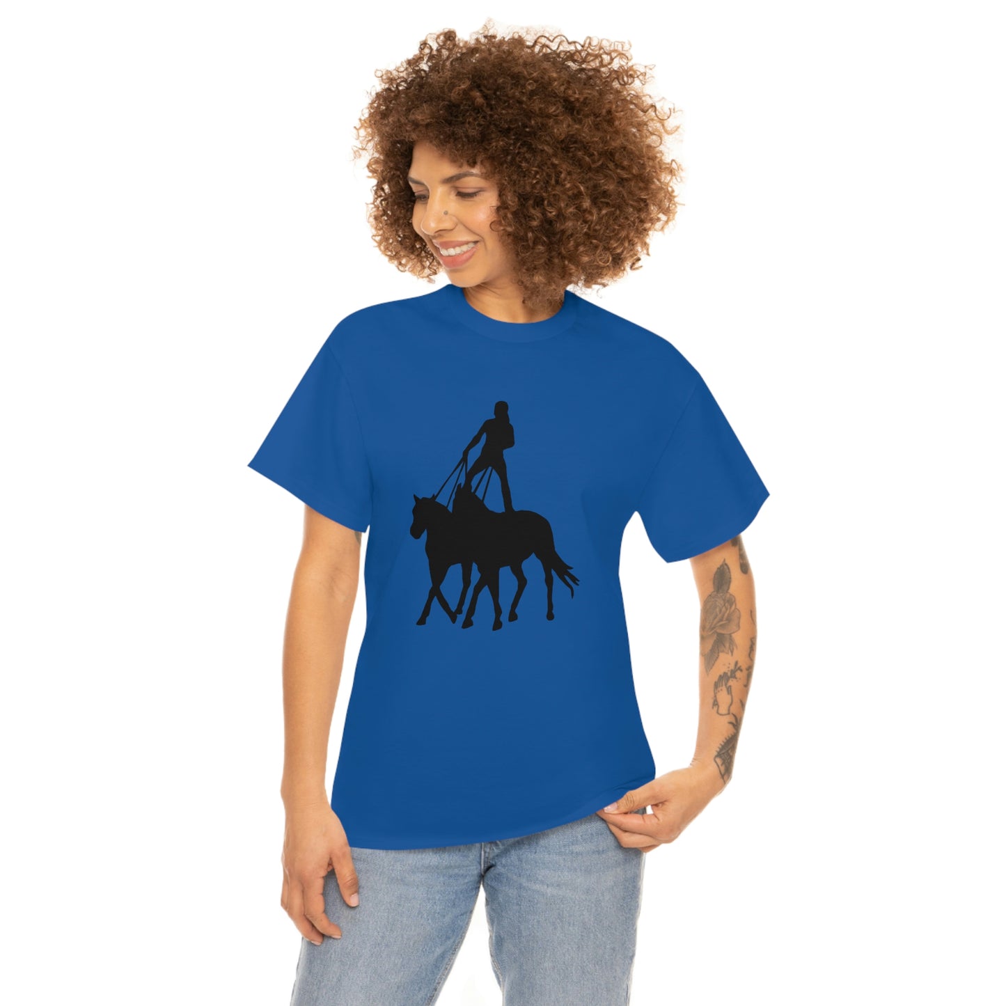 Roman Riding Cotton Tee