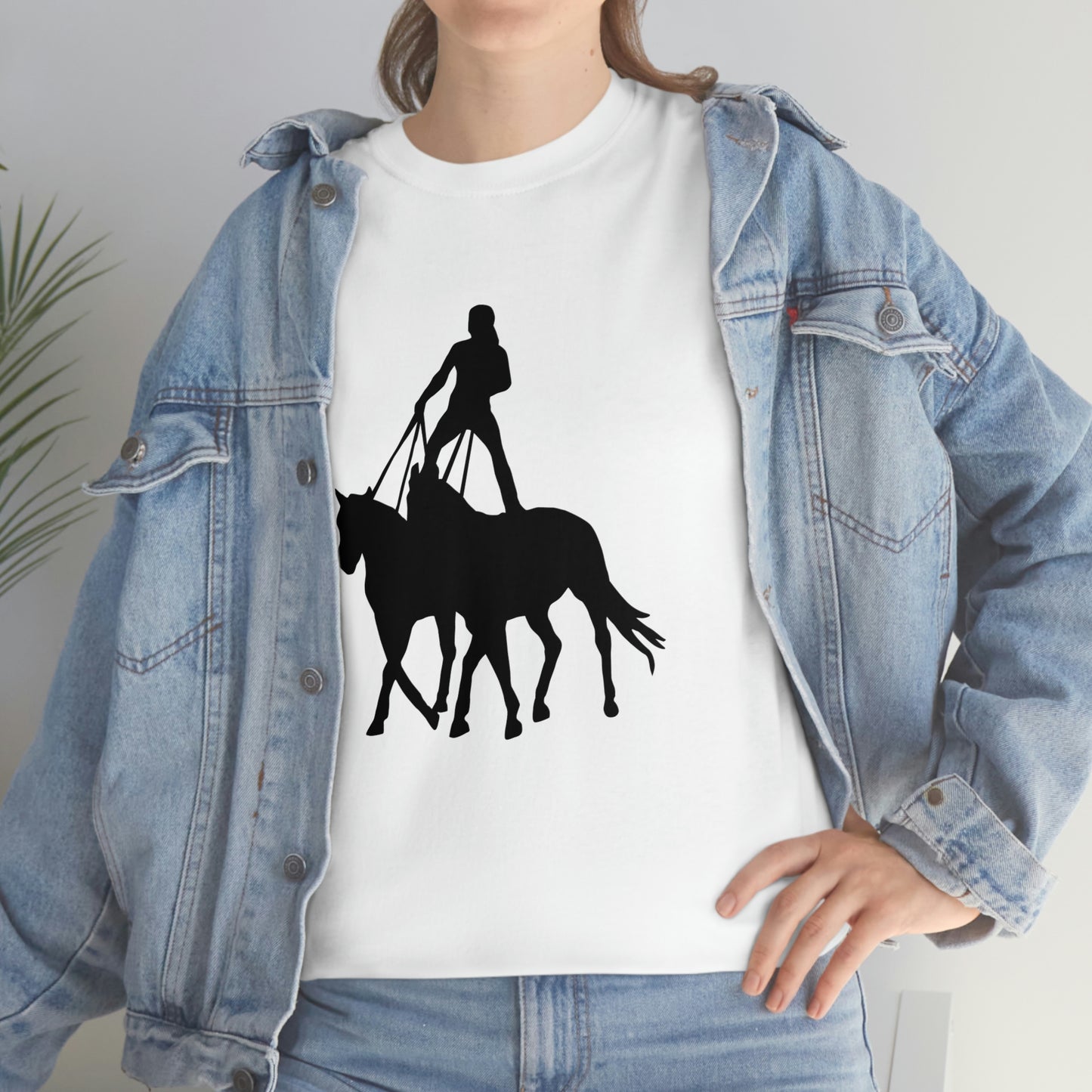 Roman Riding Cotton Tee