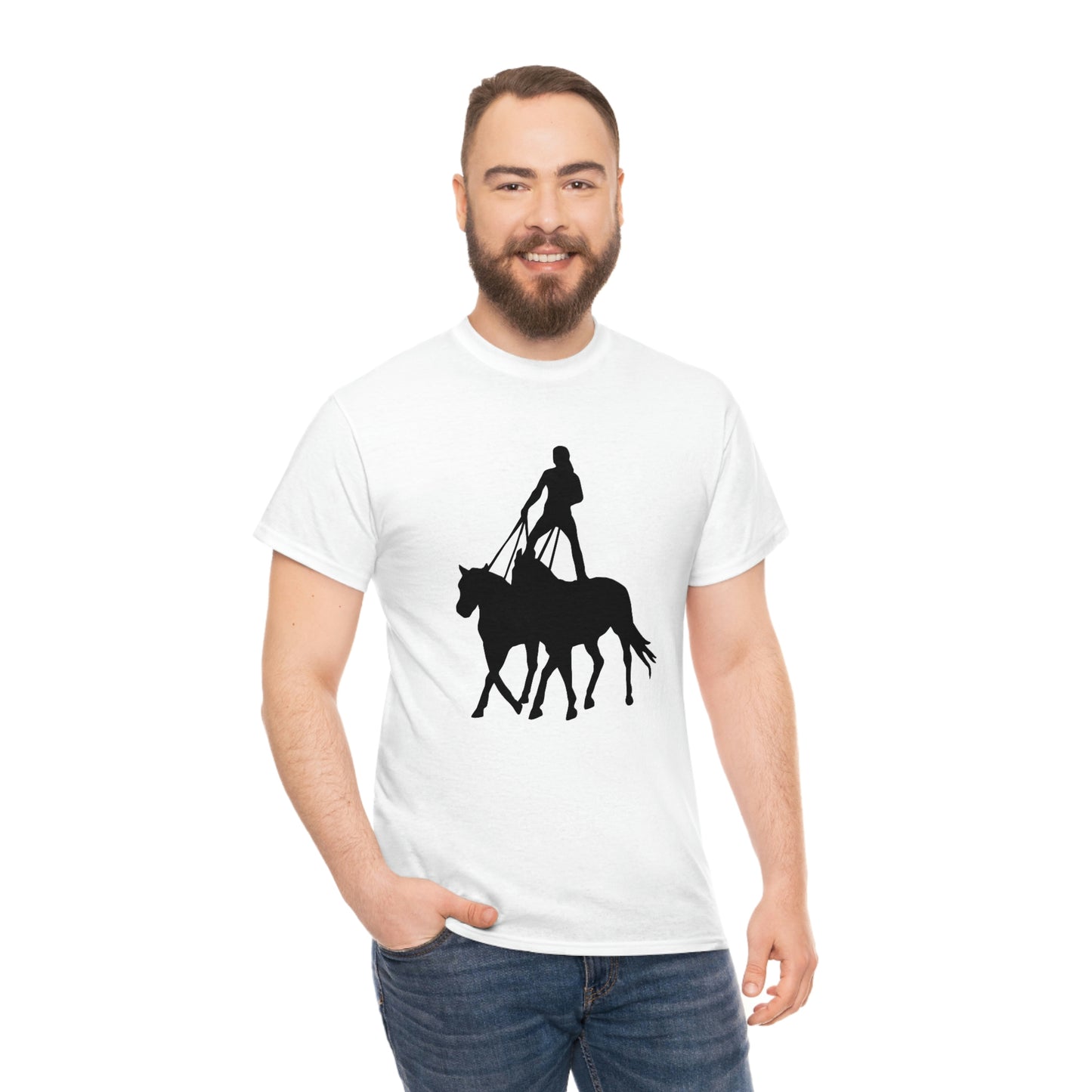 Roman Riding Cotton Tee